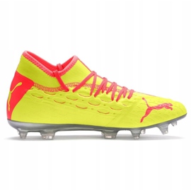 Puma Future 5.2 Netfit Osg Evo Fg Ag 106007 01 football boots yellow red 1