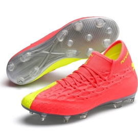 Puma Future 5.2 Netfit Osg Evo Fg Ag 106007 01 football boots yellow red 2