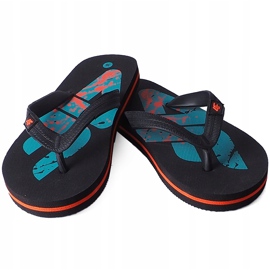 Slippers for the boy 4F multicolor HJL20 JKLM002 90S black blue orange 1