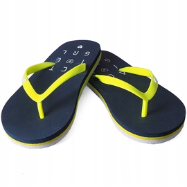 Slippers for girls 4F navy blue HJL20 JKLD001 31S 1 Slippers for girls 4F navy blue HJL20 JKLD001 31S 1