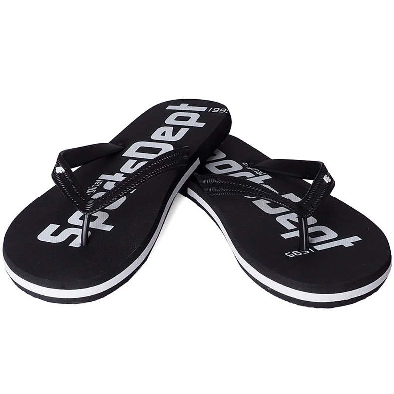 Men's 4F slippers deep black H4L20 KLM006 20S 1