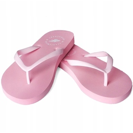 Women's slippers 4F light pink H4L20 KLD005 56S 1
