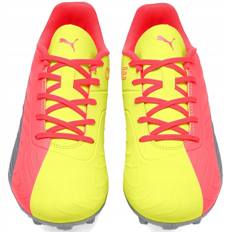 Puma One 20.4 Osg Fg Ag 105973 01 football boots for kids yellow 2