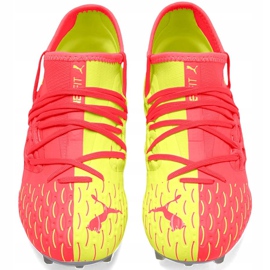 Puma Future 5.3 Netfit Osg Fg Ag 105947 01 football boots for children yellow 2