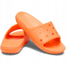 Crocs Women's Classic Slide slippers apricot 206121 801 orange 1
