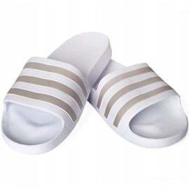 Adidas Adilette Aqua white EF1730 slippers grey 1