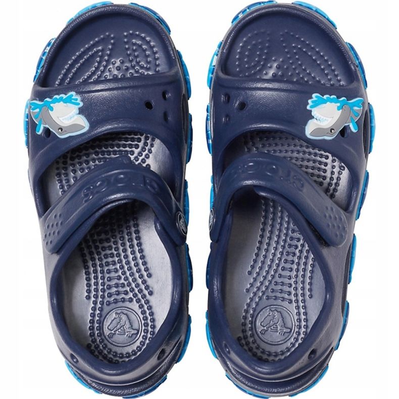 Crocs children's sandals Crocs Fl Shark Band Sandal B navy blue 206365 410 1