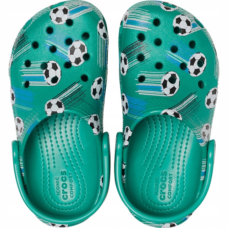 Crocs kids Classic Sport Ball Clog Ps green 206417 3TJ 1