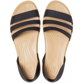 Crocs women's sandals Tulum Open Flat W black 206 109 00W 1
