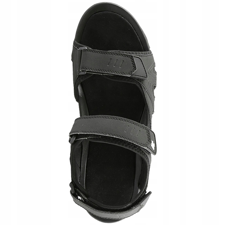 Men's sandals 4F deep black H4L20 SAM002 20S 1