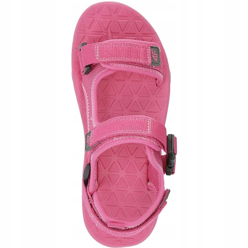 Girls' sandals 4F fuchsia HJL20 JSAD002 55S pink 1