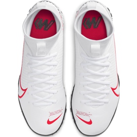 Nike Mercurial Superfly 7 Academy Tf Jr AT8143 160 football shoe multicolored white 1