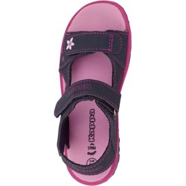 Kappa Blossom K Footwear Kids sandals for children navy blue-pink 260593K 6722 1