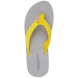 Kappa Pahoa women's yellow slippers 242668 4014 2 Kappa Pahoa women's yellow slippers 242668 4014 2