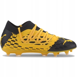 Puma Future 5.3 Netfit Fg Ag Junior 105806 03 football boots yellow 1