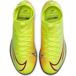 Nike Mercurial Superfly 7 Academy Mds Ic Junior BQ5529 703 football shoe multicolored yellow 1