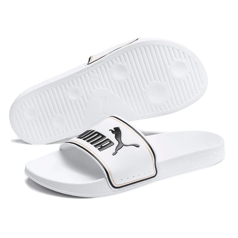 Puma Leadcat Ftr white slippers 372276 02 1