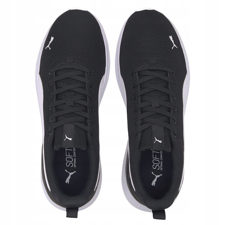 Puma Anzarun Lite men's shoes black and white 371128 02 1