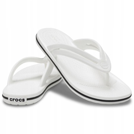 Crocs Crocband Flip W white 206100 100 1