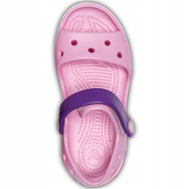 Crocs sandals for children Crocband Sandal Kids light pink-purple 12856 6AI 1