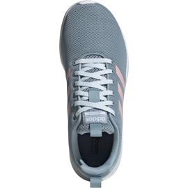 Adidas Lite Racer Cln women's shoes gray-pink EG3148 grey 1