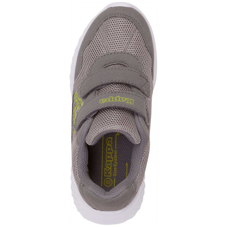 Kappa Cracker Ii K children's shoes gray-lime 260647K 1633 grey 1