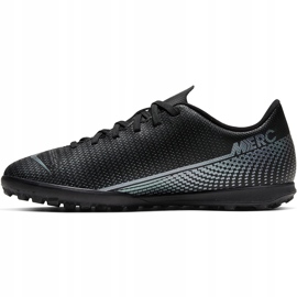 Nike Mercurial Vapor 13 Club Tf Junior AT8177 010 soccer shoes black black 1