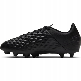 Nike Tiempo Legend 8 Club FG / MG Junior AT5881 010 football shoes black black 1