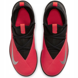 Nike Phantom Vsn 2 Club Df Tf Junior CD4079 606 football shoes red red 1