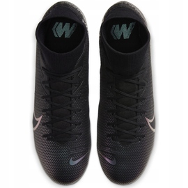 Nike Mercurial Superfly 7 Academy FG / MG AT7946 010 soccer shoes black black 1