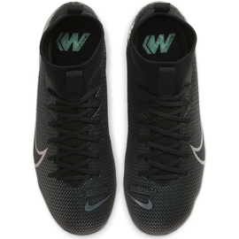 Nike Mercurial Superfly 7 Academy FG / MG Junior AT8120 010 football shoes black black 1