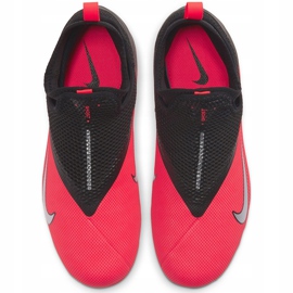 Nike Phantom Vsn 2 Academy Df FG / MG Junior CD4059 606 football shoes multicolored red 1