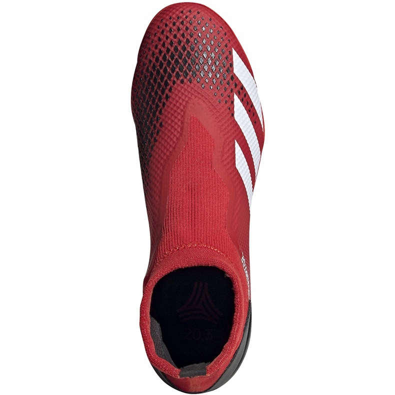 Adidas Predator 20.3 Ll Tf EE9576 football boots red, white 1