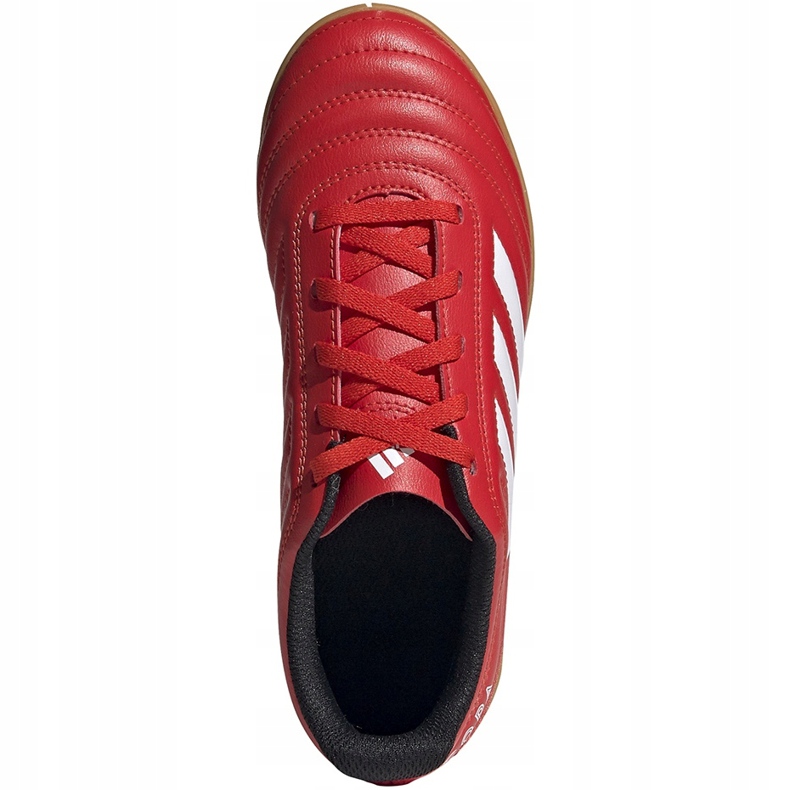 Adidas Copa 20.4 In Jr red soccer shoes EF1928 1