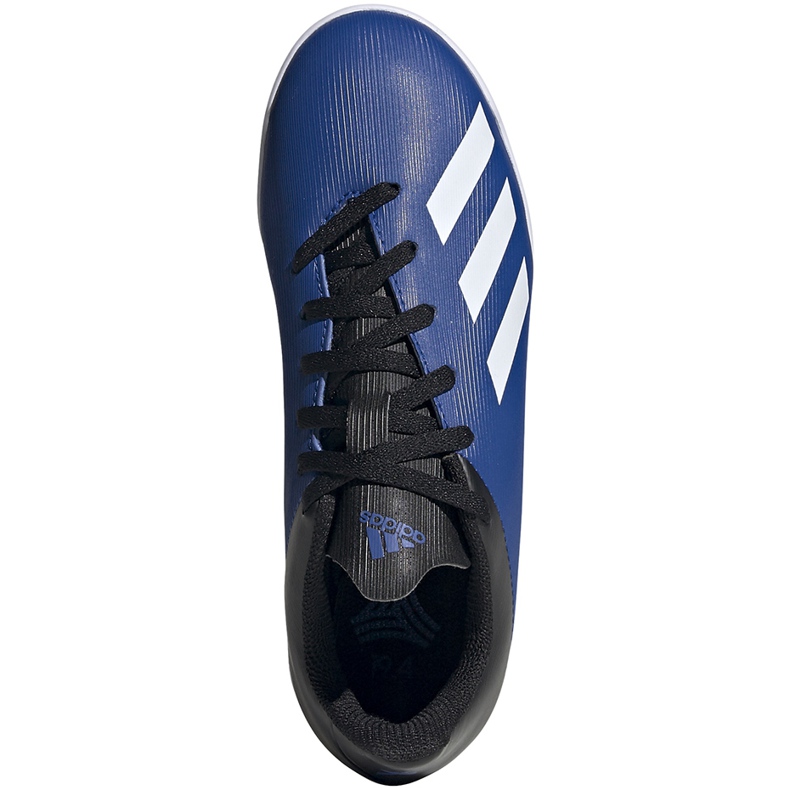 Adidas X 19.4 In Jr EF1623 football boots blue blue 1