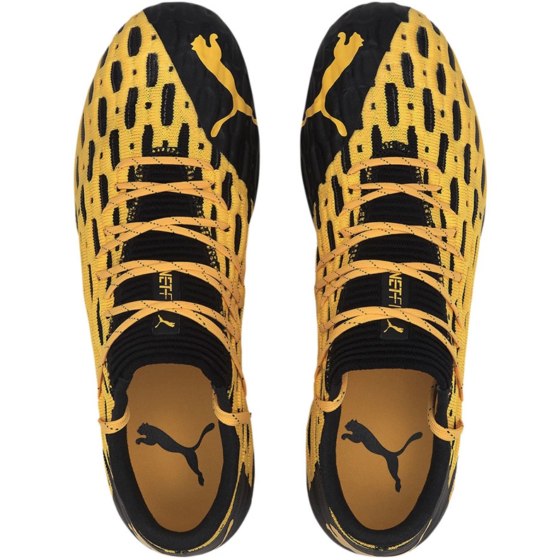 Puma Future 5.1 Netfit Low Fg Ag soccer shoes yellow 105791 02 2
