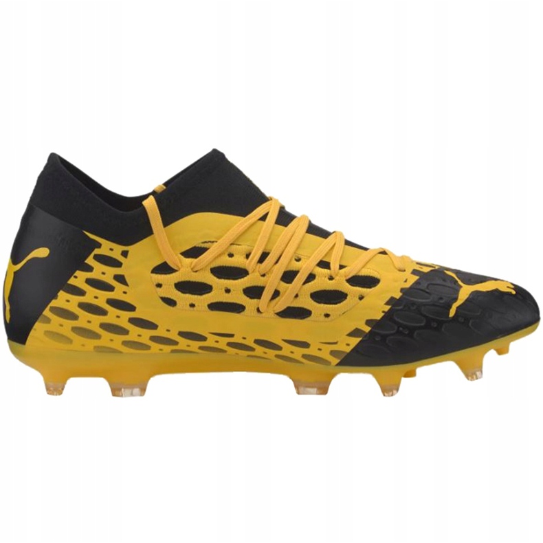 Puma Future 5.3 Netfit Fg Ag 105756 03 football boots yellow yellow 1