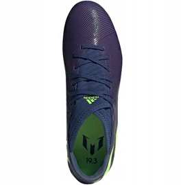 Adidas Nemeziz Messi 19.3 Fg EF1806 football boots purple navy blue 1