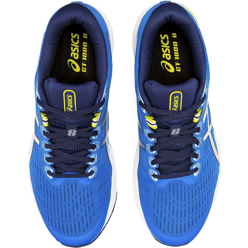 Men's running shoes Asics GT-1000 8 blue 1011A540 401 white 1