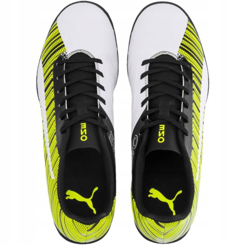 Puma One 5.4 Tt soccer shoes yellow-white-black 105653 03 multicolored 1