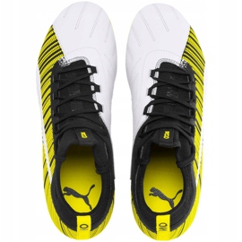 Puma One 5.3 Fg Ag soccer shoes yellow-white-black 105604 03 1