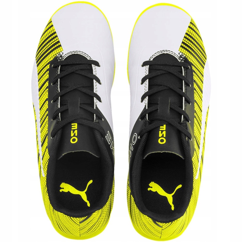 Puma One 5.4 It Junior football boots yellow-white-black 105664 04 multicolored 1