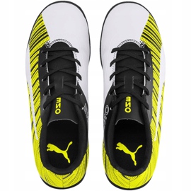 Puma One 5.4 Tt Junior soccer shoes yellow-white-black 105662 03 multicolored 1
