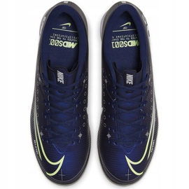 Nike Mercurial Vapor 13 Academy Mds Ic CJ1300 401 soccer shoe navy blue navy blue 1