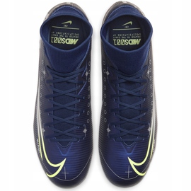Nike Mercurial Superfly 7 Academy Mds FG / MG BQ5427 401 football shoe blue blue 1