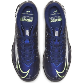 Nike Mercurial Vapor 13 Academy Mds Tf Junior CJ1178 401 football shoe navy blue navy blue 1