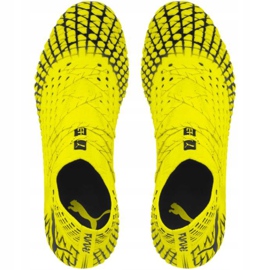 Football boots Puma Future 4.1 Netfit Fg Ag yellow-black 105579 03 1