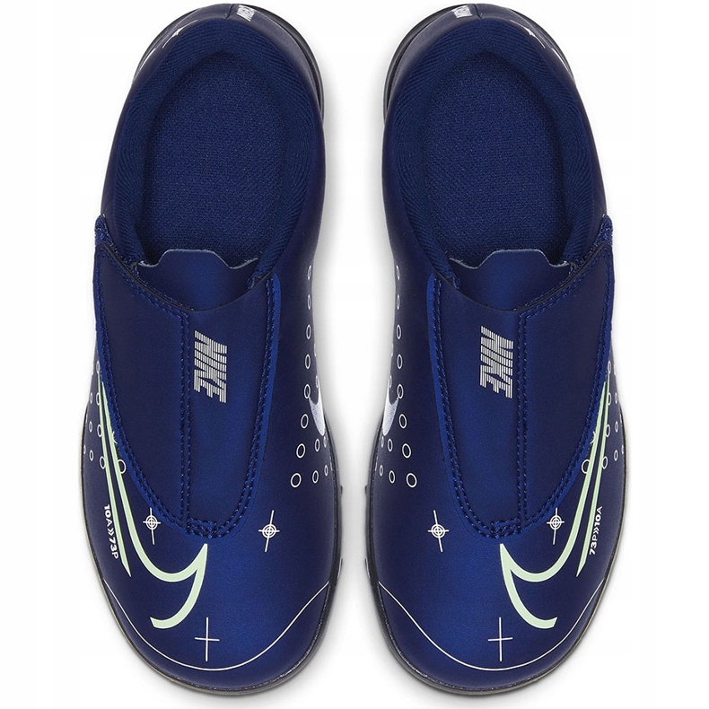 Nike Mercurial Vapor 13 Club Mds Tf Ps (V) Junior CJ1180 401 soccer shoes navy blue navy blue 1