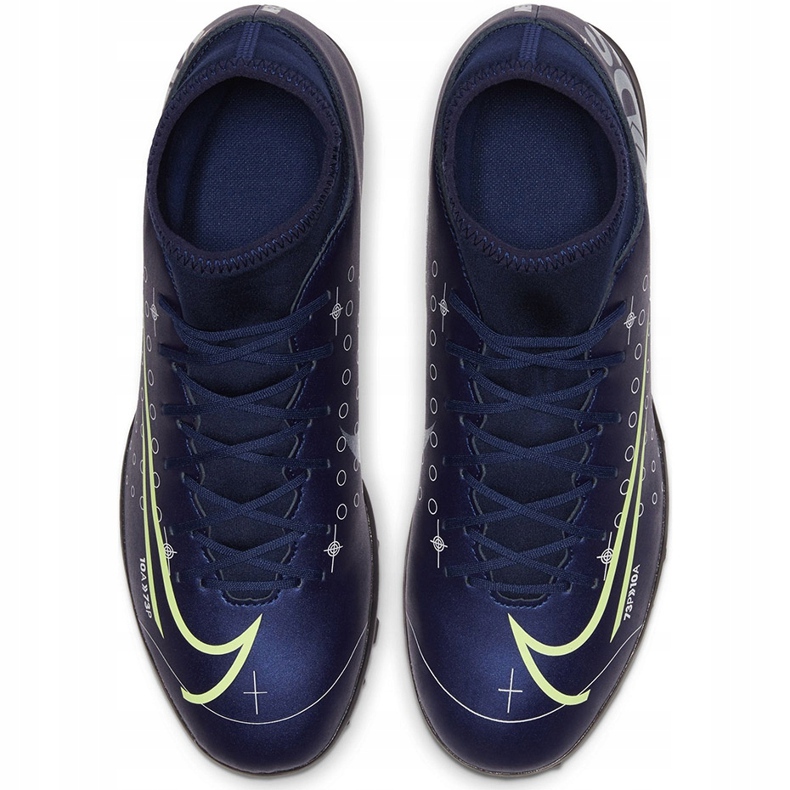 Nike Mercurial Superfly 7 Club Mds Tf BQ5437 401 football shoe navy blue navy blue 1