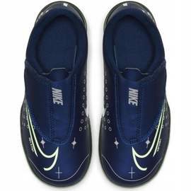 Nike Mercurial Vapor 13 Club Mds Ic PS (V) Junior CJ1176 401 soccer shoes navy blue navy blue 1